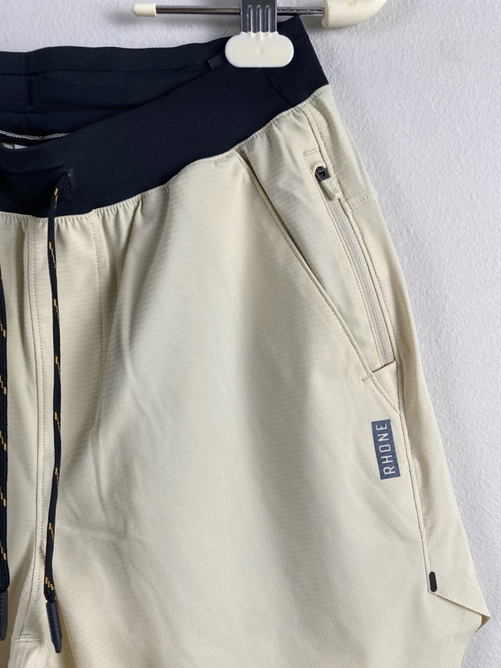 Rhone Invictus Ripstop Performance Short | Unlined | 7” Inseam, Sandstone - Picture 8 of 16
